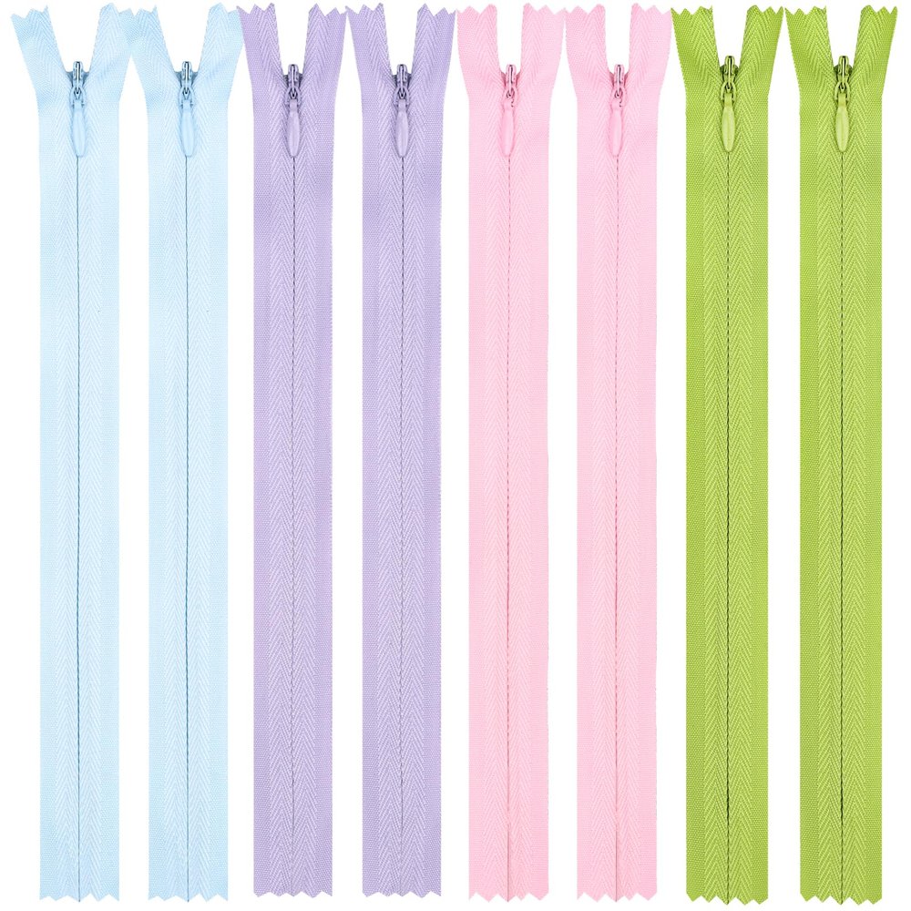 DOITEM Nylon Invisible Zippers, 55cm