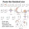 DOPENSPI 28-Piece Prisma Window Stickers view 3