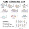 DOPENSPI 28-Piece Prisma Window Stickers view 4