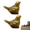 Brass Sparrow Statue - Set of 2 view 1