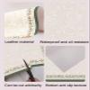 CYHTYM Square Chinese-Style Leather Mahjong Mat with Storage Bag, Orange, 95 cm/37.4 in view 4