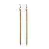 LAPYAPPE 2-Piece Bamboo Calligraphy Brush Set with Fine Tips and Lanyard Design, Easy to Clean, for Traditional Chinese Calligraphy and Students view 1