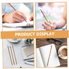 LAPYAPPE 2-Piece Bamboo Calligraphy Brush Set with Fine Tips and Lanyard Design, Easy to Clean, for Traditional Chinese Calligraphy and Students view 4
