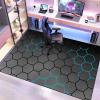 RxueSug Desk Chair Mat, Gaming Chair Rug for Hard Floors and Carpet, 160 x 180 cm view 2