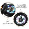 SKISUNO 2-Piece LED Aluminum Alloy Rear Wheels for Kick Scooters view 3