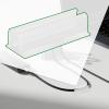Light String Clips, Self-Adhesive Wall Mount | 10 Transparent Holders for Neon Lights view 3