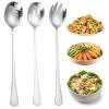 UZYXC Premium Serving Spoon Set - 3-Piece Salad Utensil Set view 1