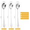 UZYXC Premium Serving Spoon Set - 3-Piece Salad Utensil Set view 2