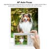 VELATEMOR 4K Digital Camera, 50 MP, 2.8-Inch Display, 16x Zoom, Silver view 4