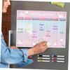 Transparent Acrylic Magnetic Refrigerator Planner view 3