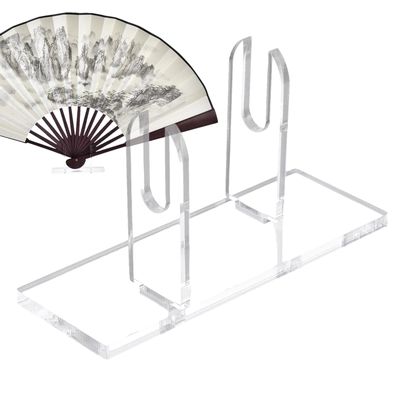 Acrylic Hand Fan Display Stand