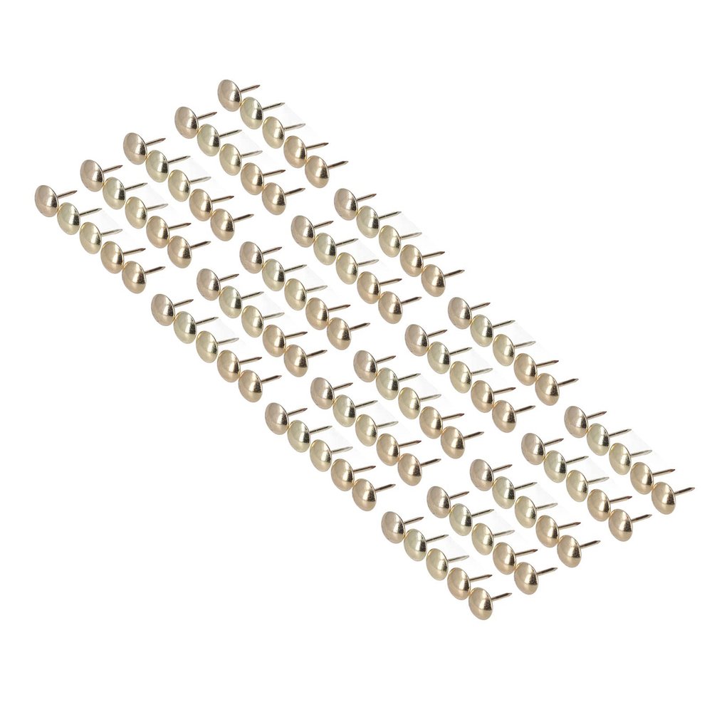 Garosa High-Quality Upholstery Tacks for Furniture, Sofas, and Beds with Non-Smash Hand Gripper (Gold)