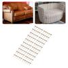 Garosa High-Quality Upholstery Tacks for Furniture, Sofas, and Beds with Non-Smash Hand Gripper (Gold) view 2