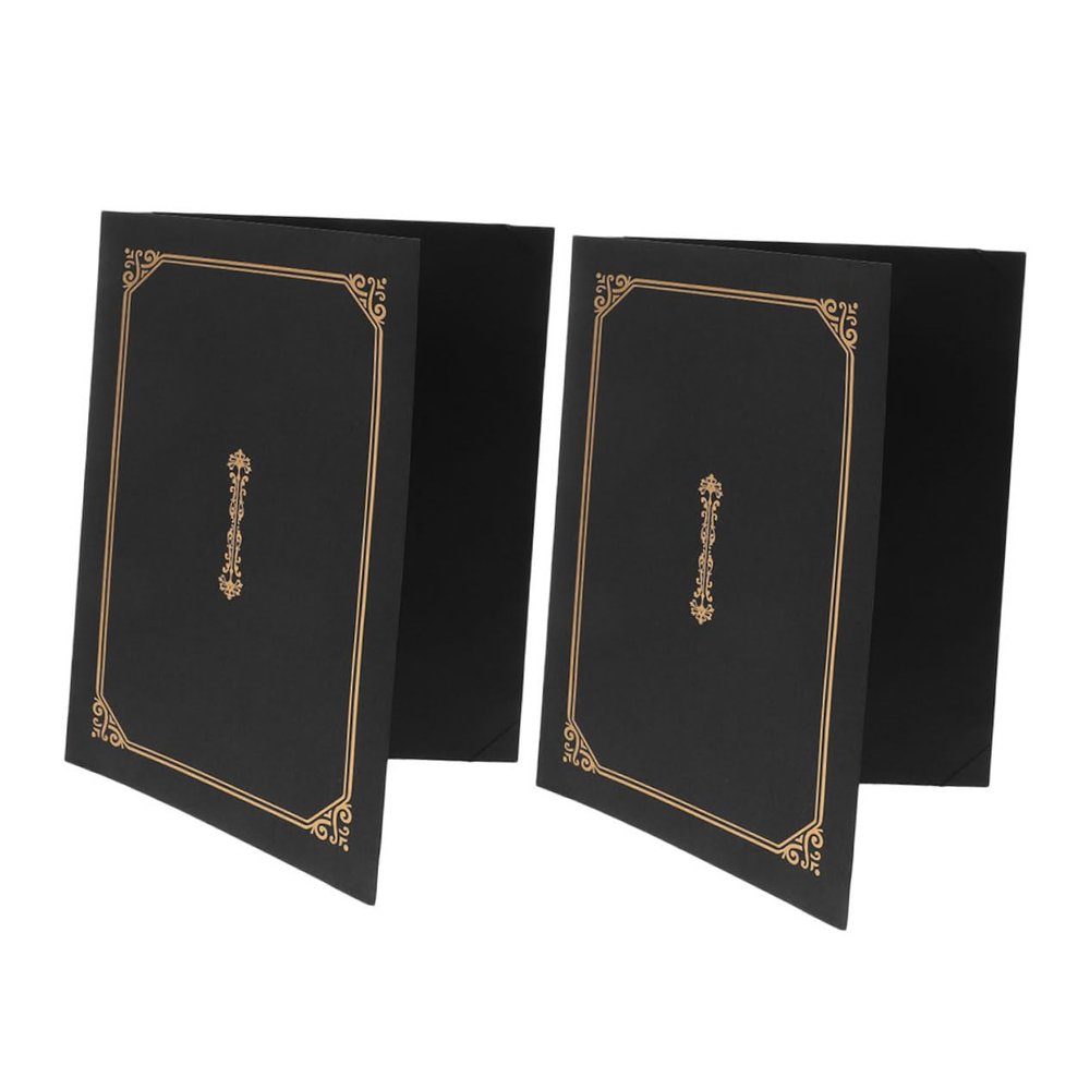 Homoyoyo 2-Pack Certificate Sleeves, Diploma Folders and Document Holders