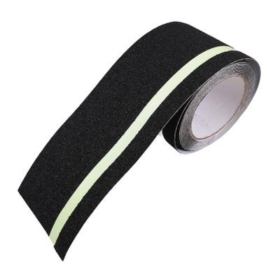Alipis Black Glow-in-the-Dark Anti-Slip Tape for Stairs