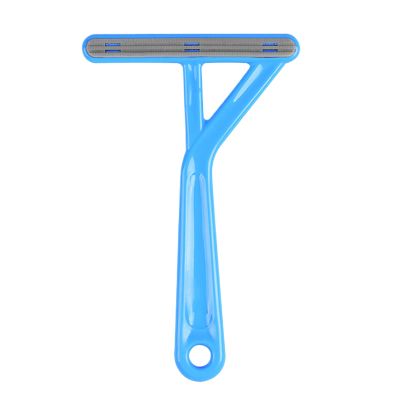 Ruwshuuk Pet Hair Remover | Carpet Comb with Scraper Function