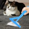 Ruwshuuk Pet Hair Remover | Carpet Comb with Scraper Function view 3