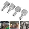 TOPINCN Stainless Steel 1/2 in NPT Barb Hose Fitting, Garden Hose End Connector Splicer Mender Repair Fitting view 4