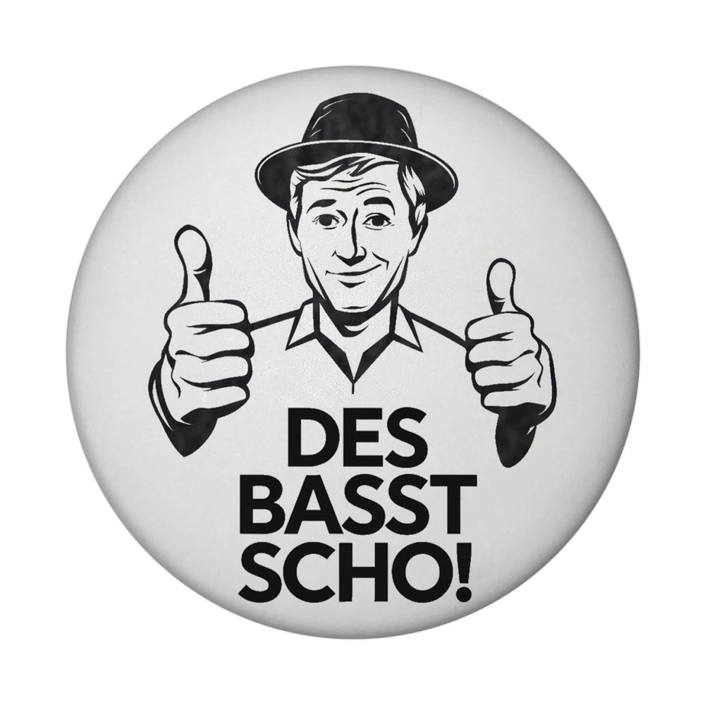 Thumbs Up Bavarian Magnet