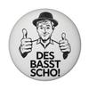 Thumbs Up Bavarian Magnet view 1