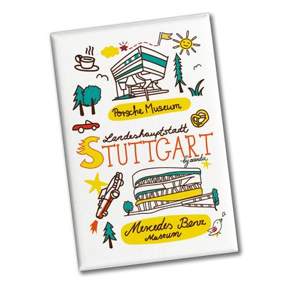 Stuttgart Wimmel Souvenir Magnet