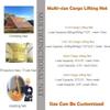 Nylon Cargo Lifting Net - Non-Slip Net for Heavy Objects, Ideal for Loading and Unloading view 2