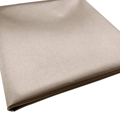 KSQP EMF Shielding Fabric, Faraday Fabric, RFID Shielding, Nickel-Copper, Silver, 1 x 1.1 m