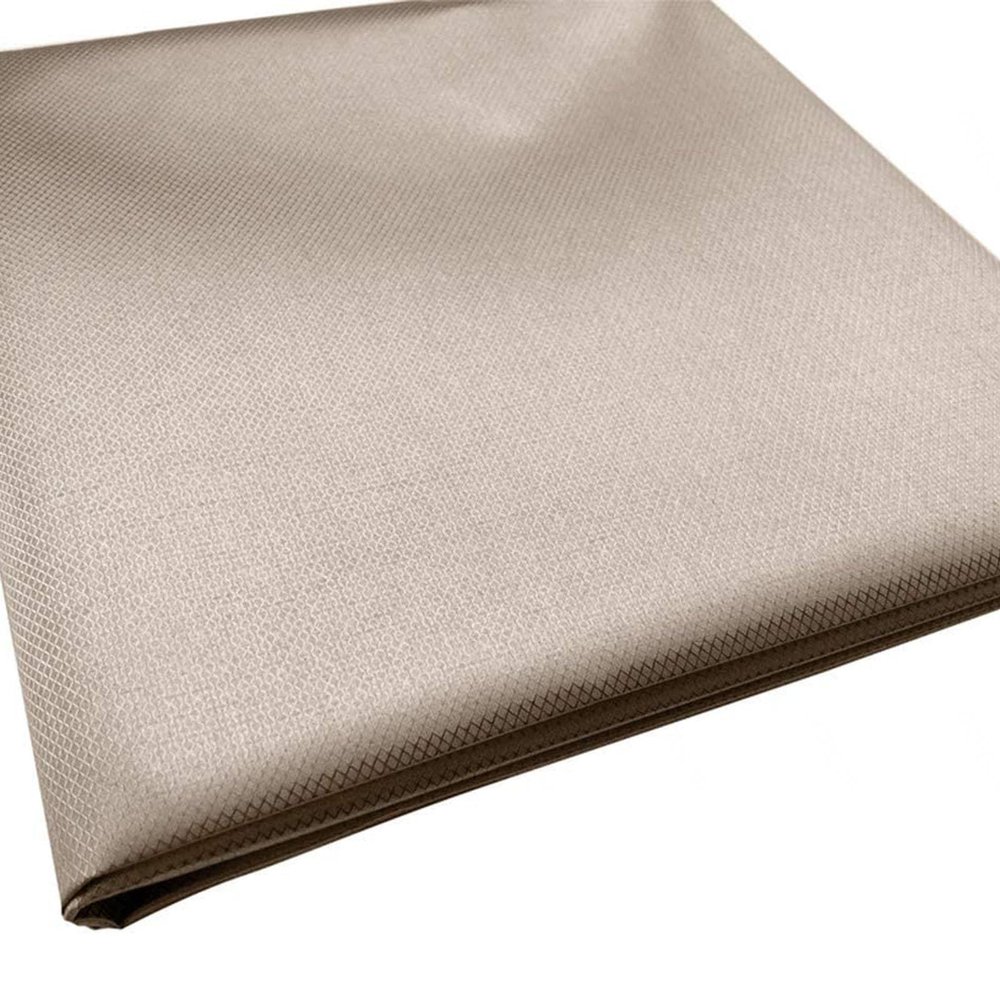 KSQP EMF Shielding Fabric, Faraday Fabric, RFID Shielding, Nickel-Copper, Silver, 1 x 1.1 m