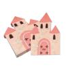Gleemix 20 Pack Pink Castle Napkins view 1