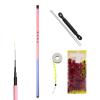 15.75-Inch Telescopic Short Saltwater Fishing Rod view 1