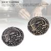 Vintage Metal Button - Carp Pattern view 4