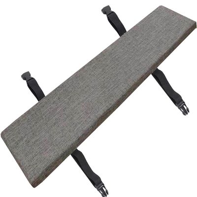 5 cm Thick Outdoor Bench Cushion, Removable Non-Slip Seat Pad, Light Gray, 150 x 35 x 5 cm