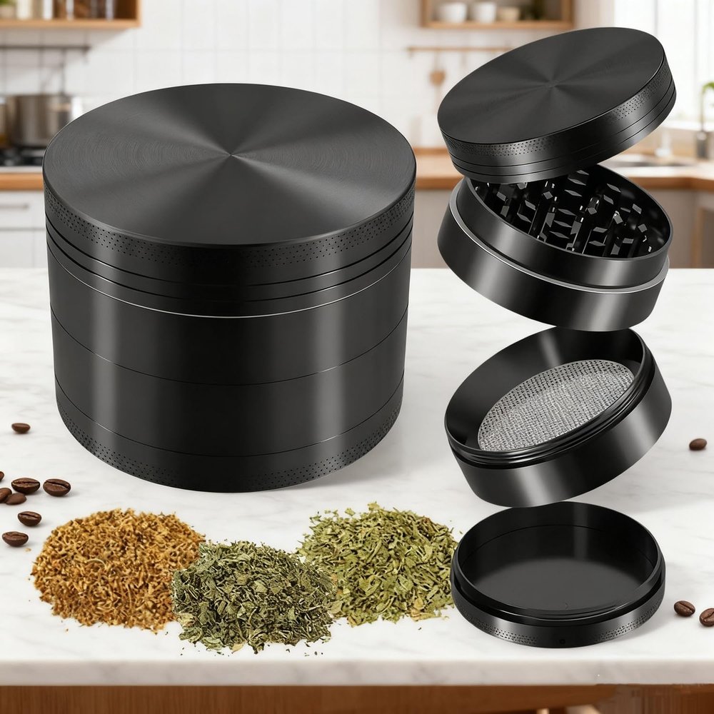 Metal Grinder 4-Piece Pepper Mill 4.9cm