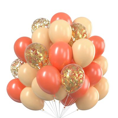 Gleemix Macaron Balloons Red Yellow