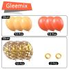 Gleemix Macaron Balloons Red Yellow view 2