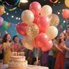 Gleemix Macaron Balloons Red Yellow view 4