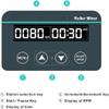 Laboratory Roller Mixer, Digital Reagent Bottle Shaker, 20–80 rpm, 4 Rollers, 45 × 100 mm view 4
