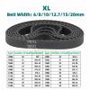 XL Timing Belt 120XL–138XL, Rubber Drive Belt, 6/10/20 mm Width (130XL, 10 mm) view 2