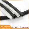 YGMNQAL Braided Fiberglass Cable Sleeve, 4 mm Diameter, 5 m, Black, up to 600°C view 2