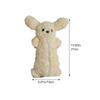 Tsffae Cartoon Animal Plush Dog Pencil Case, Large Capacity view 3