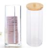 Nikou Transparent Spice Jar with Bamboo Lid view 2