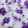 uikios Handmade Silk Flower Wedding Wrist Corsage view 4