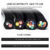 4-Conductor PVC-Jacketed Cable, Tinned Copper Wire, 16AWG–28AWG, Flexible Power Cable for Outdoor Applications, LED Lighting and Solar Systems (18AWG-4C, 50ft) view 2