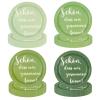 EVYIENEN 48-Pack Green Paper Plates view 1