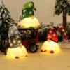 Rudolph Light-Up Gnome Christmas Ornament - Red view 4