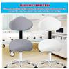 Hydraulic Gas-Lift Saddle Stool with Tilting Backrest for Dental, Beauty & Massage Professionals view 3