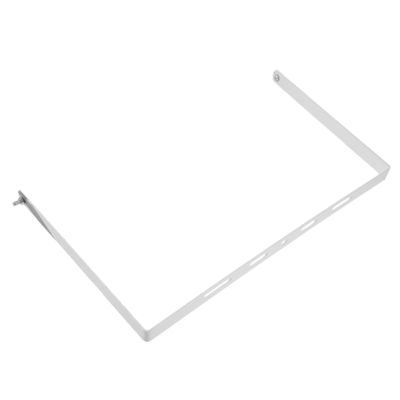 Sturdy Adjustable-Angle Iron Solar Panel Mount, White