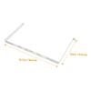 Sturdy Adjustable-Angle Iron Solar Panel Mount, White view 2
