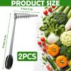 2-Pack Stainless Steel Spiral Cutters view 2