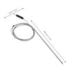 TOYANDONA Grill Thermometer Probe Holder with Clamp for Charcoal Grills view 2